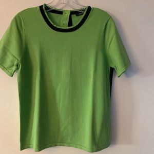 Carlisle Short Sleeve Silk/Cotton Blend - M